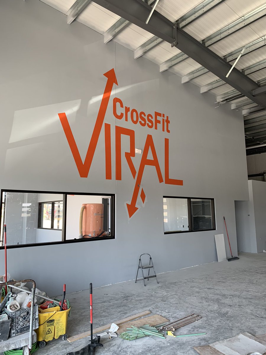 We foresee many cool “sweaty pictures” in front of the giant VIRAL logo!!! 

Visit crossfitviral.com today to find out how you can get your photo taken in front of “the big wall”! 

🎨 and 📷: Katie Koonuh

#crossfit #crossfitviral #crossfitkids #westomahafitness #omaha