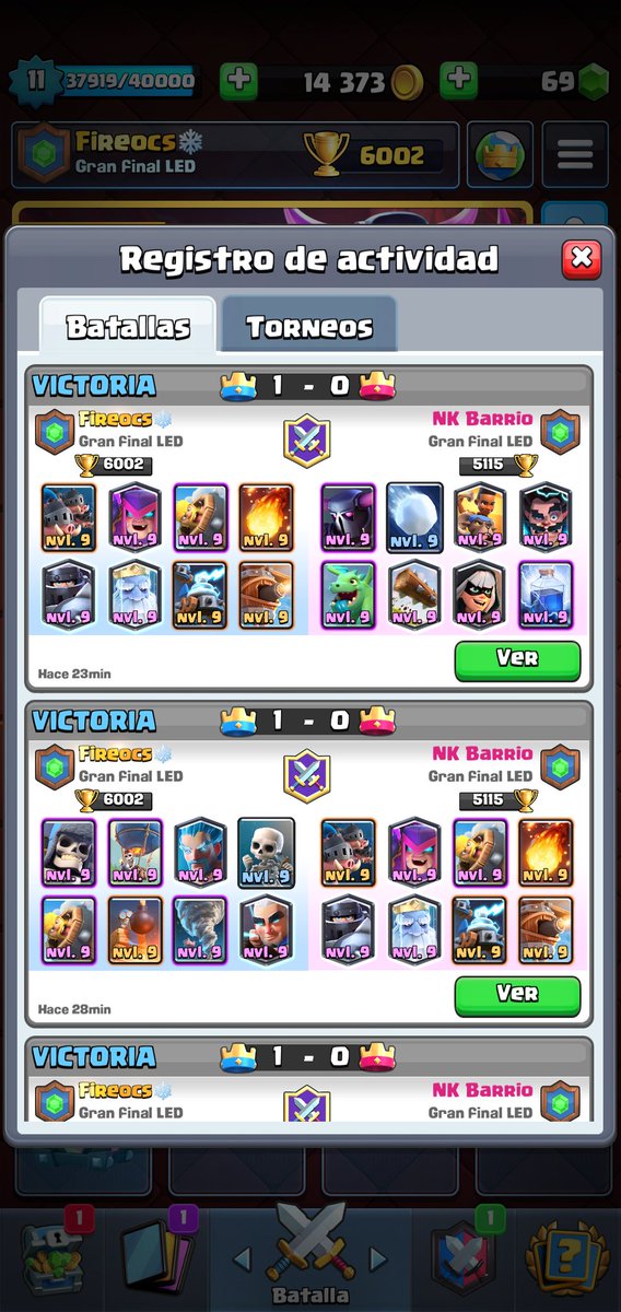 はLuis_gs (@fire_ocs) on Twitter photo Bueno me voy 12-0 Perfect 😁 y Campeón de la Electró Liga Tras buenos y duros duelos, Muchas gracias por la oportunidad y Buena organizacion <a href="/CRElectroDragon/">Team Electro Dragon</a> ❤️ Bueno me voy 12-0 Perfect 😁 y Campeón de la Electró Liga Tras buenos y duros duelos, Muchas gracias por la oportunidad y Buena organizacion <a href="/CRElectroDragon/">Team Electro Dragon</a> ❤️