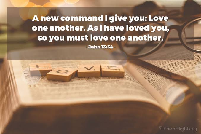 Give me a command and. John 13:34–35. Johannes 13.
