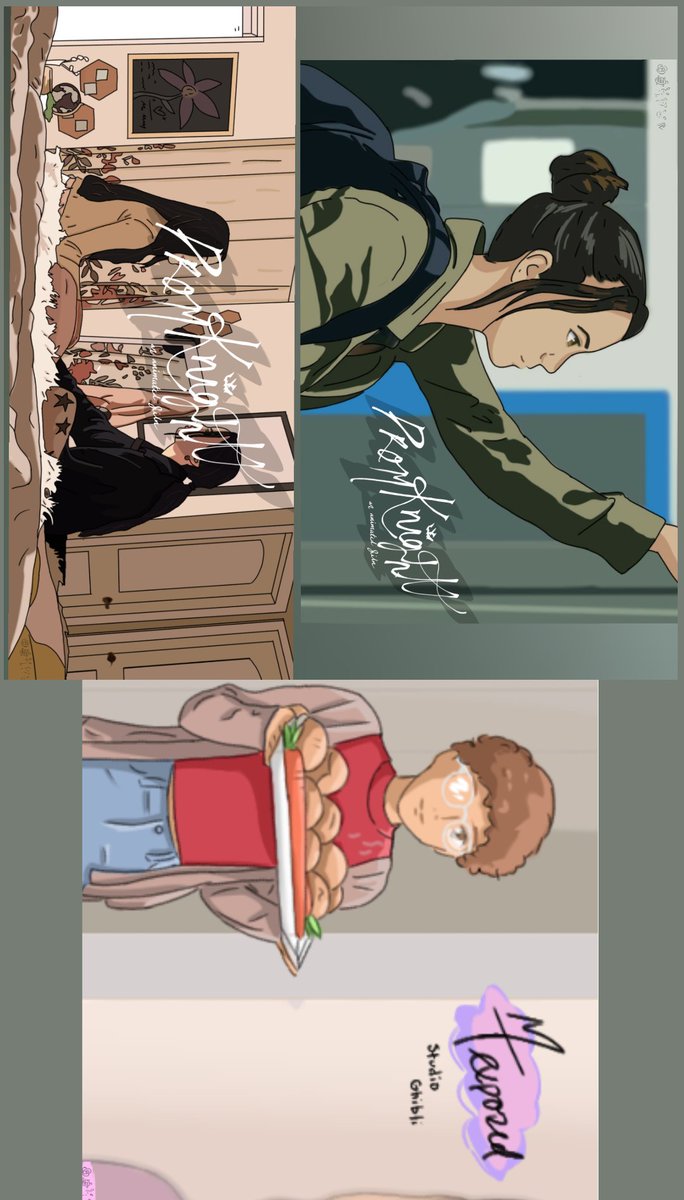 ConfusedMerrell's tweet image. i havent posted a drawing in a while and had some concepts i wanted to try so heres some quick sketches♡

concepts:
-merrell twins live pixel
-prom knight as an animated film
-carol as a studio ghibli character
-bonk

@VanessaMerrell @veronicamerrell @MerrellTwins