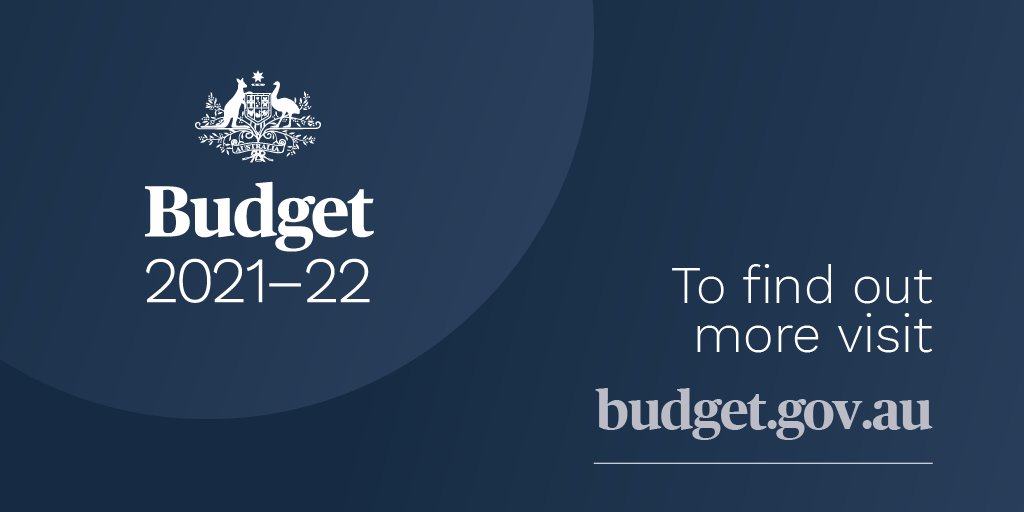13 days, 9 hours &amp; about 43 seconds until the release of #Budget2021. Keep an eye on budget.gov.au for info.