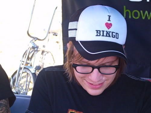 Happy birthday Patrick Stump. Thank you for being my favorite white man(: 