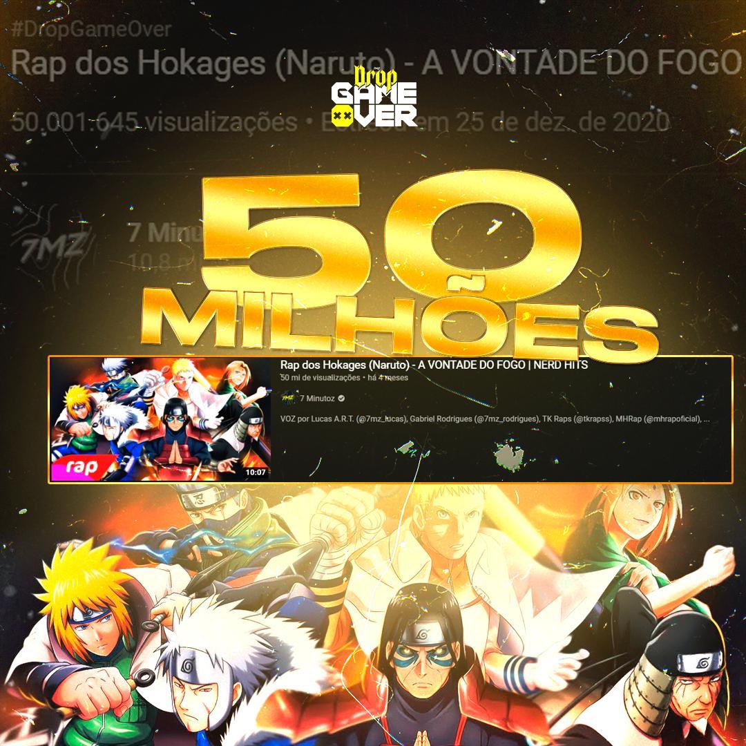 7 Minutoz - Rap dos Hokages (Letra Completa)