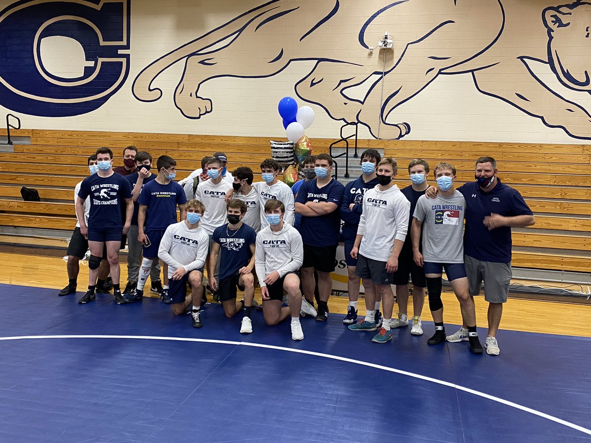 Congrats to Coach Jacobus &amp; the entire <a href="/cata_monroe/">Cata Monroe</a> wrestling team. The team picked up coaches 300th dual team win tonight!
#clawsout

<a href="/UCPSNC/">Union County Public Schools</a> <a href="/UCPSNCAthletics/">UCPS NC Athletics</a> <a href="/charlottepreps/">Observer Preps</a> <a href="/langstonwertzjr/">Langston Wertz Jr.</a> <a href="/EnquirerJournal/">The Enquirer-Journal</a> <a href="/AGHoulihan/">Andrew G. Houlihan</a> <a href="/VickiMerritt13/">Vicki R. Merritt</a>