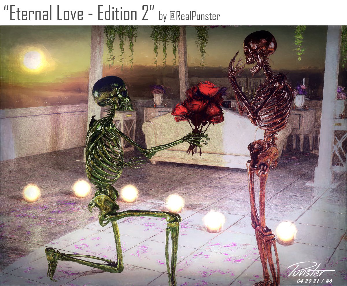 RealPunster's tweet photo. "Eternal Love - Edition Two" - 3D Art Daily #6

Playing with more filters/textures from Daily #5

Tagging people I follow in case you want to follow them too...

...Plus maybe they'll provide feedback or follow me back as well. 🙏😃
@flaptrapsart @AnnisNaeem @NathanFowkesArt https://t.co/XWJvfzmSc4