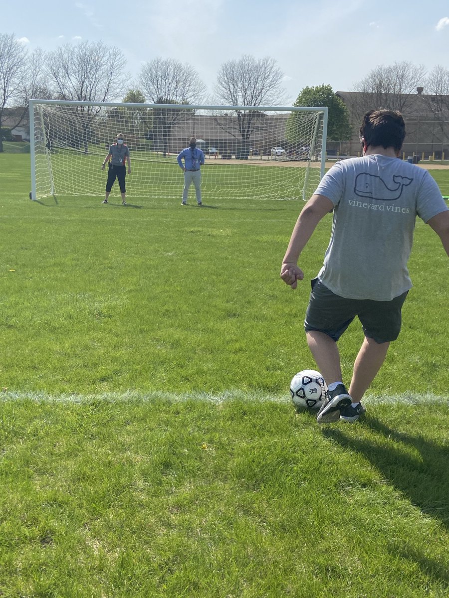 It was a beautiful day for Track and Soccer Intramurals! Coaches and athletes were all smiles under their masks. #WeAreStallions #ProudToBeD93 #StallionStrong