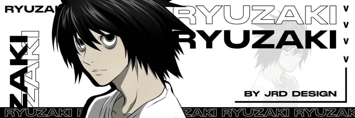 Ryuzaki🙂 
#graphiste #graphisme  #graphicDesign #Twitch #stream #streamer #eshop  #webdesign #designer #header  #banniere #banner #logo #LogoDesign #miniature  #GFX #cherchegraphiste #rechercheGraphiste #illustration  #Montage