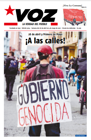 🗞️ En circulación VOZ de la semana 🗞️

#ParoNacional28A 

🔥 ¡A las calles! 🔥

Disponible en la movilización y en puntos de venta.

Hilo.