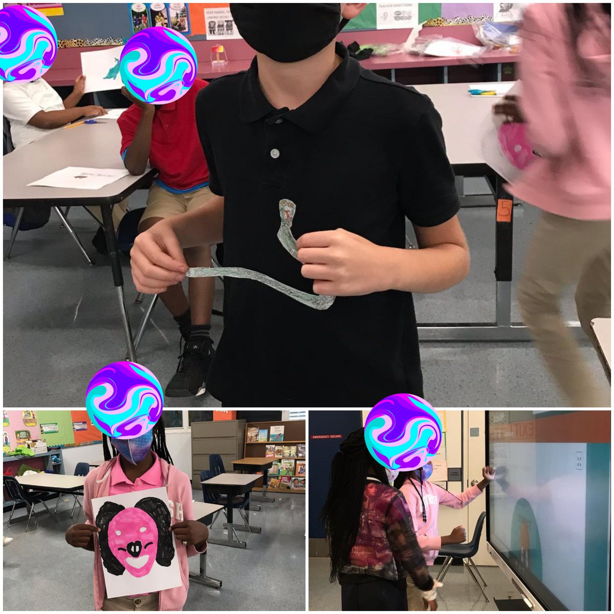 Kanishia (@mzmortin) on Twitter photo Make it Monday and STEAM. Primary grades built and used their very own stethoscopes ❤. Intermediates lesson topic was Can you see me? They drew animals and used MM's and other candies to learn about animal camouflage. @NorthmorePBC <a href="/CFriessPBC/">Cory A. Heath-Friess</a> <a href="/ExtLrngSDPBC/">Extended Learning SDPBC</a> <a href="/PrimeTimePBC/">Prime Time PBC, Inc.</a> Make it Monday and STEAM. Primary grades built and used their very own stethoscopes ❤. Intermediates lesson topic was Can you see me? They drew animals and used MM's and other candies to learn about animal camouflage. @NorthmorePBC <a href="/CFriessPBC/">Cory A. Heath-Friess</a> <a href="/ExtLrngSDPBC/">Extended Learning SDPBC</a> <a href="/PrimeTimePBC/">Prime Time PBC, Inc.</a>