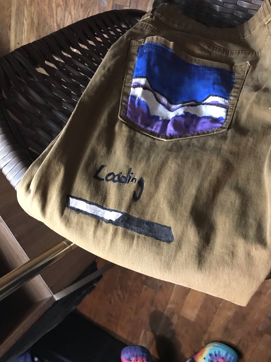 J2wotimes's tweet image. Some old work pants I starting designing! #customdrip #j2x #nosickdayz #tbt #cutomfits #customclothes