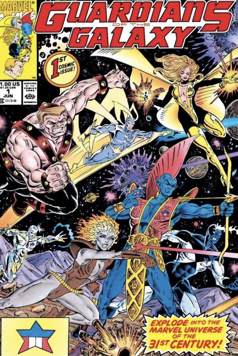 dano_cosmic's tweet photo. #GuardiansoftheGalaxy #1 (Vol. 1, 1990),cover by #JimValentino
✨
#GuardiansoftheGalaxy #7 (Vol. 2, 2009),cover by #JimValentino/#ChanceWolf/#GuruEfx)
✨
#GotG #VanceAstro #Charlie27 #Yondu #Nikki #Martinex #Starhawk #Aleta #StarLord #Groot #AdamWarlock #RocketRaccoon #PhylaVell https://t.co/xQVssE4eOF