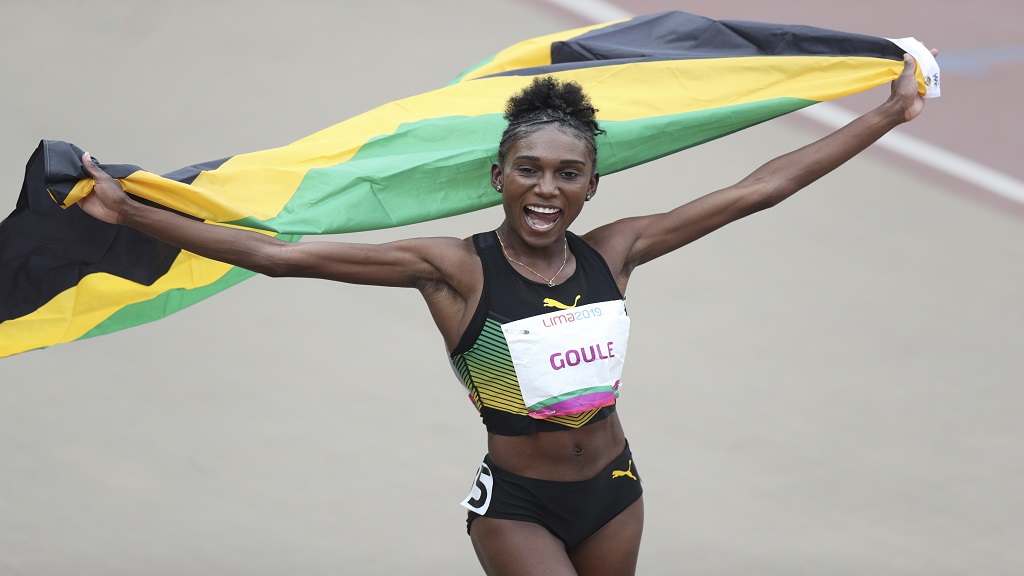 Natoya Goule clocks her fastest 400m time in 10 years