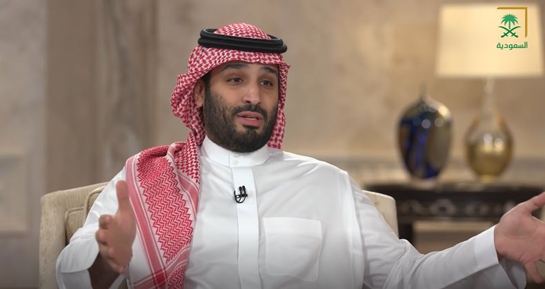 Thread: MBS appeared on TV in a 90-min interview to commemorate 5-yr anniversary of Vision 2030. Not much controversy was expected given the Saudi state’s sponsorship of the event. Timing, presenter, & setup point toward nationalist agenda & local audience, but messages go beyond