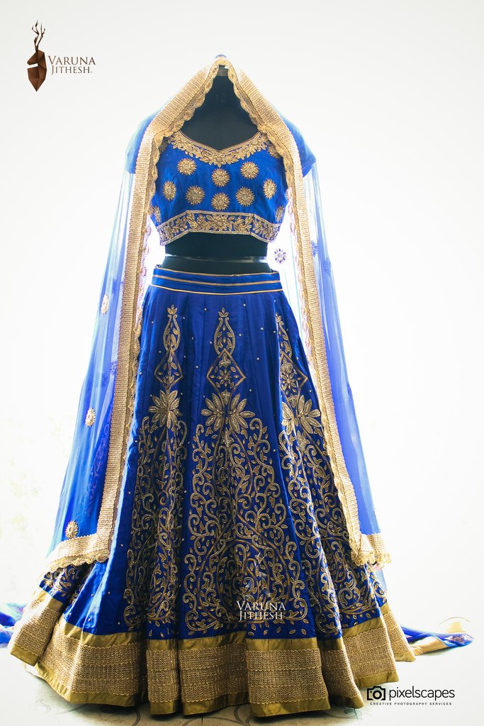 VarunaJithesh's tweet image. Royal Blue lehenga by Varuna Jithesh 
#varunajithesh #weddinglehenga #lehenga #hyderabadlehenga #hyderabadwedding
