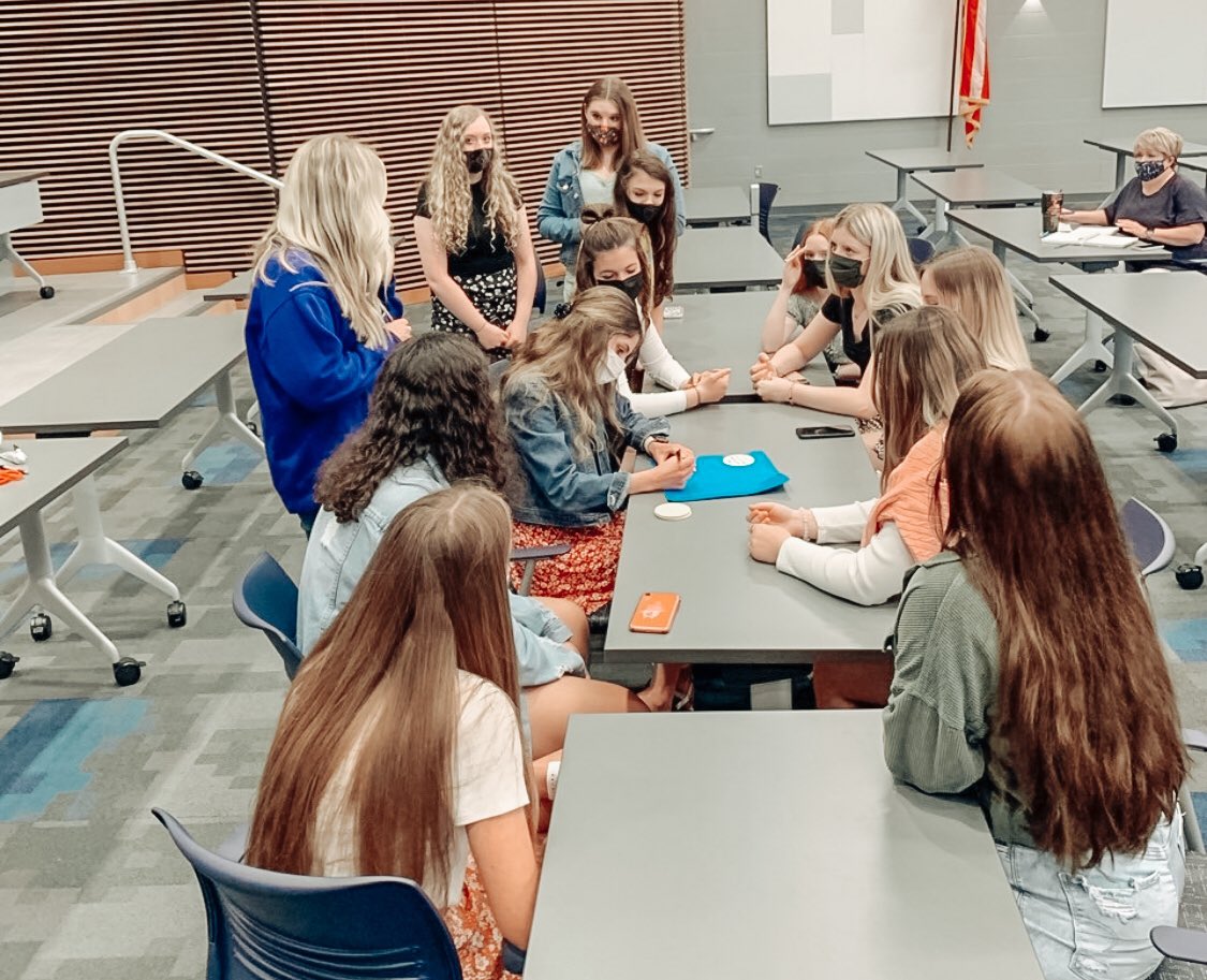 Meet the 2021-22 GV dancers! Induction night was a huge success! 🤍