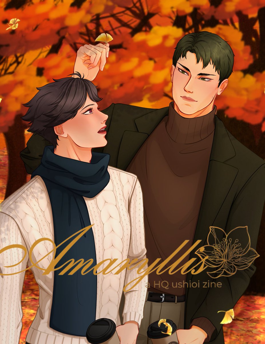Now that twitter crop it's gone, new shootout to the merch piece I did for the @ushioikazine! there are 4 seasonal themed postcards! 🍁🍂 Go check them out!

You can get your copy here:
ushioizine.bigcartel.com
#ushioi #牛及 #HQ #우시오이