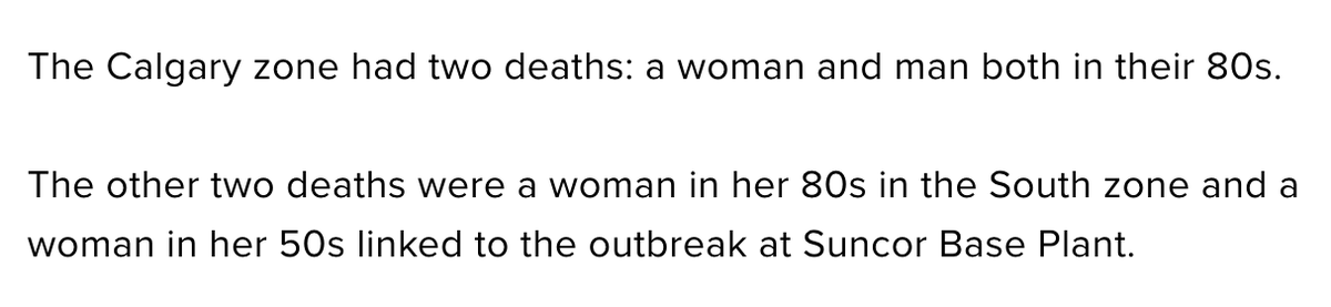 Deaths 7. Second day in a row of deaths >5. I worry this is a new trend. (death info source:  @GlobalEdmonton)