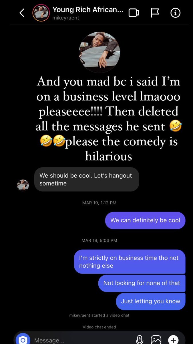 XMulaax__'s tweet photo. Ladies in the DMV, do not book with mikeyraent, very unprofessional, disrespectful and harasses women for photo shoots!!🚨@MIKEYRAENT https://t.co/ZVPIHo3vL7