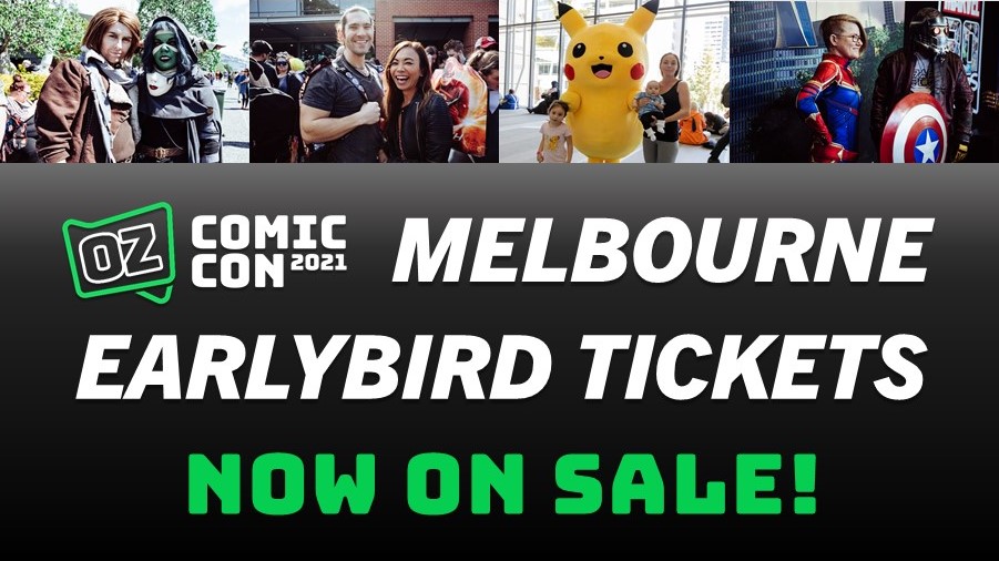 OzComicCon's tweet photo. Earlybird tickets for Melbourne are on sale now! Grab yours today and join the fun at https://t.co/w47gxFgSmy https://t.co/hDeer5BCO2