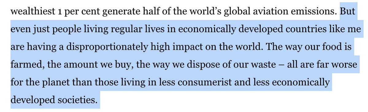 Rich countries might consume more per capita, but economic development is good for the environment.