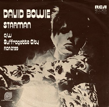 Released: 28 April 1972

David Bowie 
Starman 

#bowie #DavidBowie #starman #ziggystardust #songwriter #music #legend #icon #glamrock #70smusic #1970s #MusicHistory #vinyl #vinylcommunity #70svinyl #records #singer