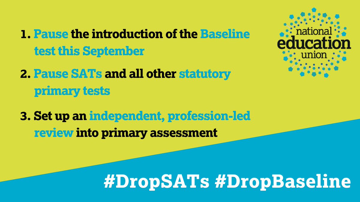 . @MoreThanScore is placing 3 demands on Government. Join the campaign now http://ow.ly/e3rg50Ezv5c  #DropSATs  #DropBaseline