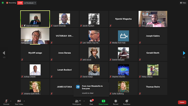 MediaCouncilK's tweet image. &quot;Technology is an enabler for journalists to do their work. Therefore the tenets of journalism still hold in matters of ethical and professional conduct of journalists&quot; ~ @nabooker 

#JournalismAndTech

@TIKenya @a4tkenya @vicbwire
@StellaKaaria @DavidOmwoyo @David_Indeje