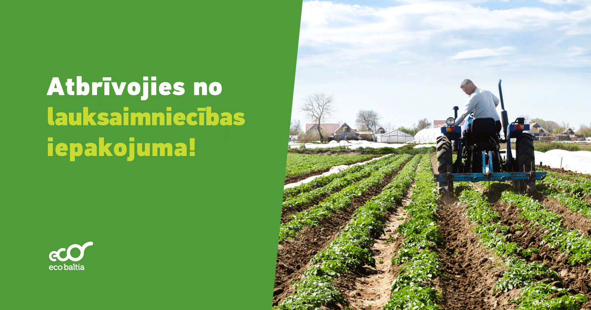 Lai palīdzētu dabai būt tīrākai, ir svarīgi parūpēties, lai pēc lauku darbiem pāri palikušie iepakojumi nonāktu otreizējā pārstrādē. Nogādā lauksaimniecības iepakojumus uz kādu no pieņemšanas punktiem vai piesaki bezmaksas savākšanu👉 bit.ly/3dv6eF3