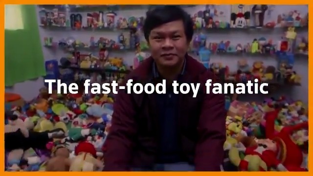 Philippine collector amasses super-sized collection of fast-food toys