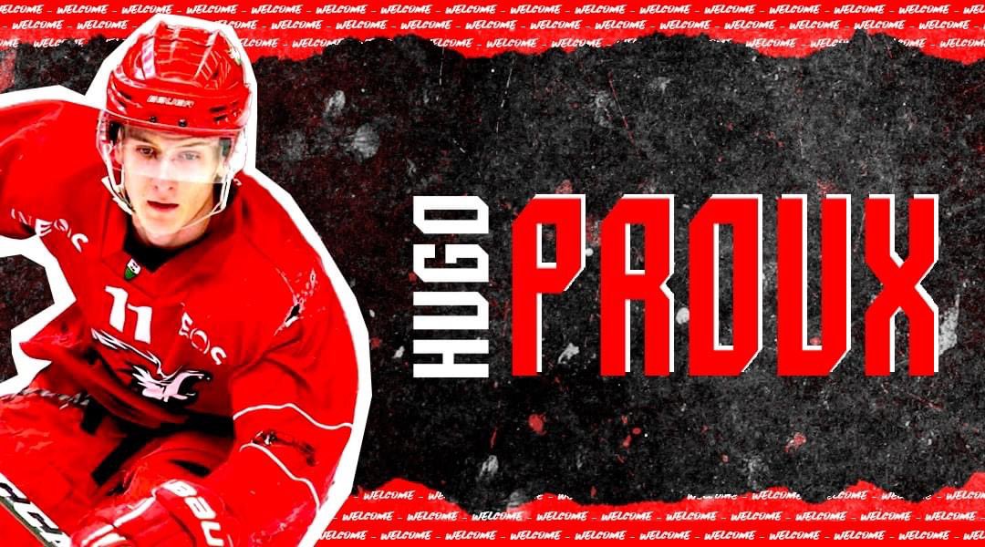 🚨ARRIVÉE 🚨

Deuxième recrue de notre mercato estival Hugo Proux passé par les différentes catégories du <a href="/lausannehc/">Lausanne Hockey Club</a> intègre Les Aigles pour cette nouvelle saison ! 

Bienvenue chez toi Hugo 🔴⚫️

PS: On vous a gardé une petite place sur le maillot ici aussi <a href="/INEOSGrenadiers/">INEOS Grenadiers</a> 😉