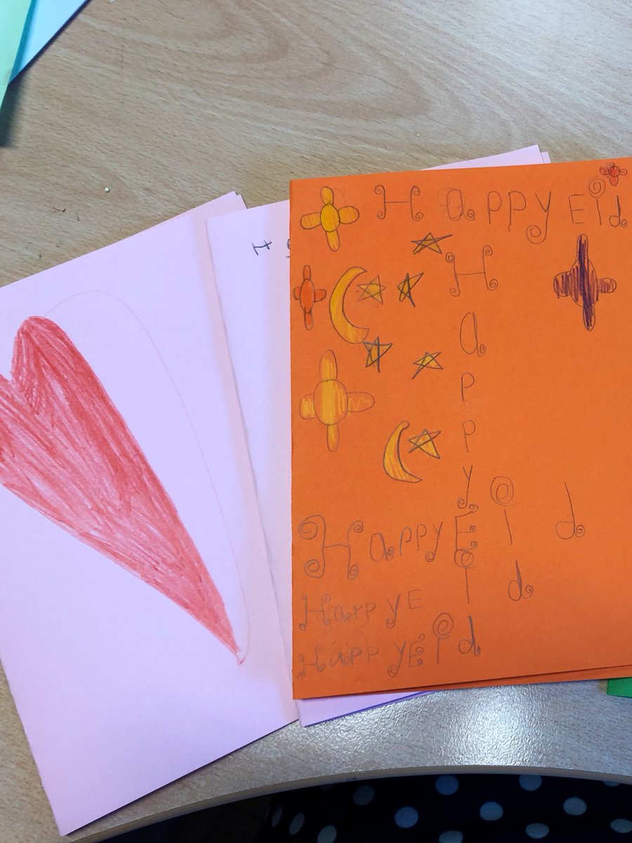 Our S1 DAS class have made some lovely Eid cards that will be sent out very soon! #caringcommunity <a href="/GlenrothesHS/">Glenrothes High School</a> <a href="/GHSEquDivInc/">GHS Equality, Diversity & Inclusion</a>