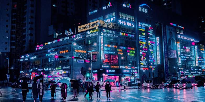 Now Seoul(+) is a prosperous city of frenetic pace, wall-to-wall neon and street upon street of chic shops, restaurants and nightclubs. People the world over use South Korean smartphones and drive South Korean cars - with just a company to pay ~$11 billion in taxes. -3/5