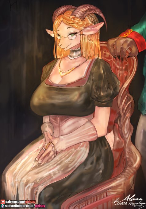 [Changeling Tale]Alana
Character from our friend's visual novel
"Changeling Tale"
https://t.co/gMPGhvuLI0 
*It's a "FAN art" we are not the staff of novel 