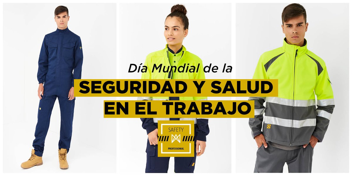 Hoy se celebra el Día 𝗠𝘂𝗻𝗱𝗶𝗮𝗹 𝗱𝗲 𝗹𝗮 𝗦𝗲𝗴𝘂𝗿𝗶𝗱𝗮𝗱 𝘆 𝗦𝗮𝗹𝘂𝗱 𝗲𝗻 𝗲𝗹 𝗧𝗿𝗮𝗯𝗮𝗷𝗼 Desde <a href="/MonzadeObrerol/">Monza de Obrerol</a> desarrollamos prendas certificadas e identificadas con la etiqueta 𝗠𝗼𝗻𝘇𝗮 𝗦𝗮𝗳𝗲𝘁𝘆 que garantiza la protección de los profesionales.