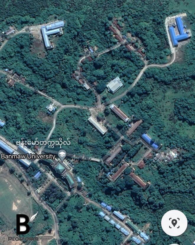 WineThiri's tweet photo. Military's thugs stationed at Bhamo university, Moe Hping monastery and areas of NamFa market. They also strictly inspected at the entrance and exit gate of Bhamo township. Public areas are not massacre areas.
#Apr28Coup
#WhatsHappeningInMyanmar https://t.co/OSk5WWOqO9