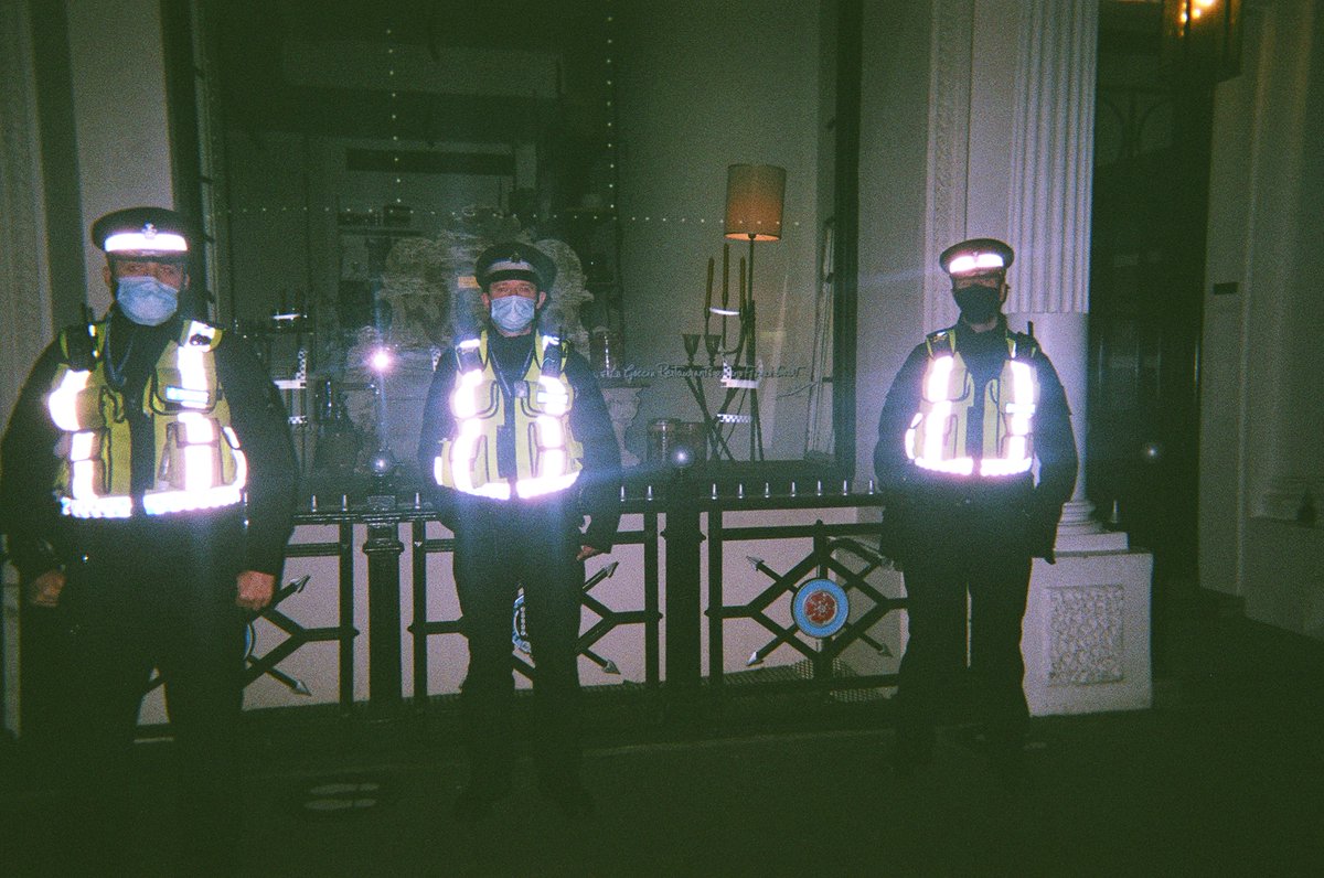 Joe Pengelly is most proud of a shot he took of three police officers as they asked him to move along, noting the flash reflecting off their hi-vis jackets.He said when lockdown began "it was like a nuclear bomb had wiped out all but a tenth of London’s population"