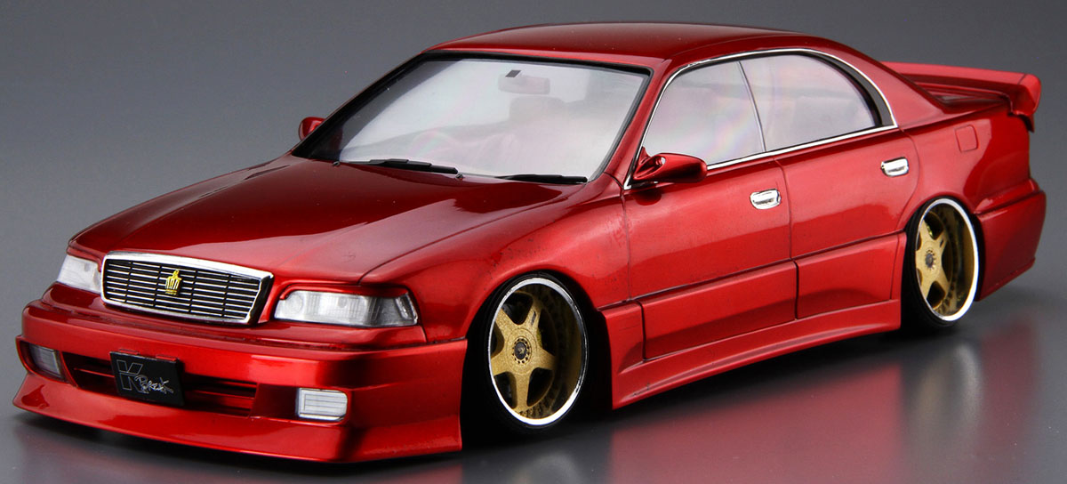 VIPカー ワインレッド マジェスタプラモデル