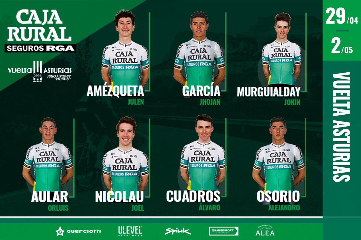 ⛰ Triple ración de montaña en el regreso de un clásico como <a href="/vueltasturias/">Vuelta Asturias</a>. CJR contará con un bloque de alto nivel medio para hacer frente a los potentes equipos en salida.

📝 Previa y declaraciones de Xabier Muriel: bit.ly/32WJXKq

#SúmateAlVerde