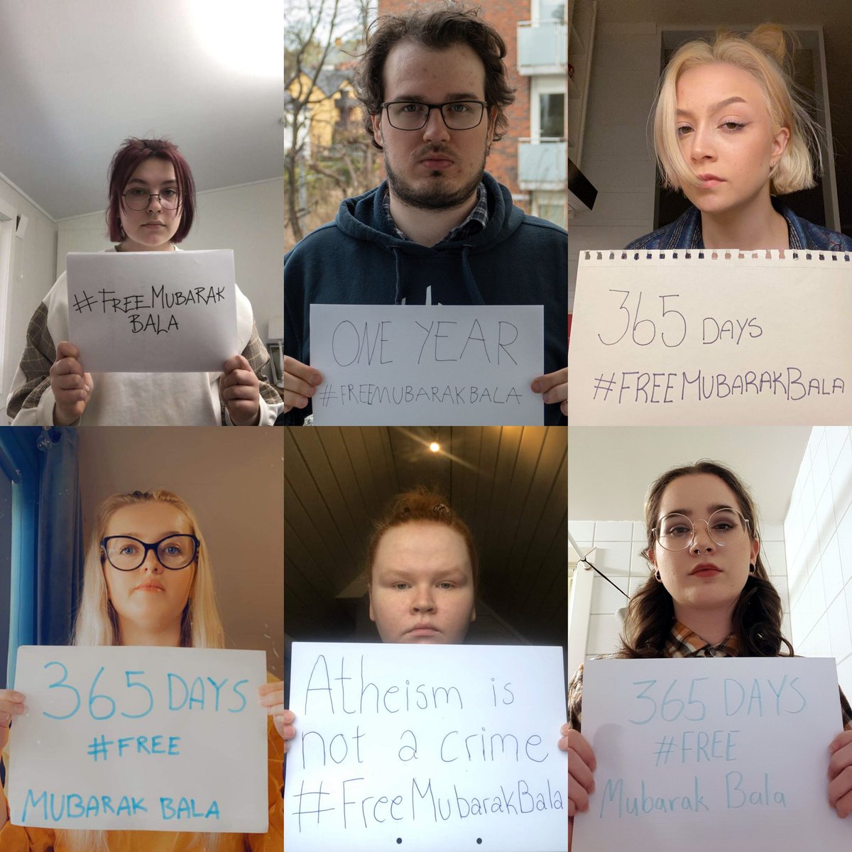 Mubarak Bala have been arbitrarily detained for one whole year today.
#freemubarakbala freemubarakbala.org