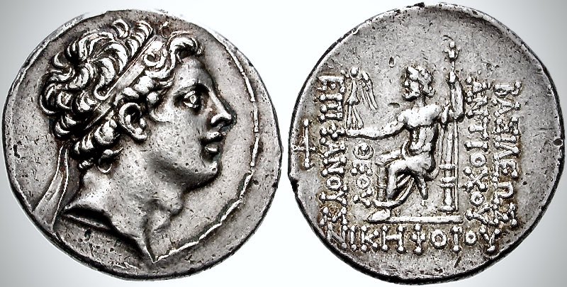 6/12 To complete such a massive undertaking, we’ll need a figure with an ego to match. Enter Antiochus IV Epiphanes!Vitruvius (7.15) tells us that the Seleucid king–and serious Zeus enthusiast–employed a Roman architect named Decimus Cossutius to resume construction in 174 BCE.