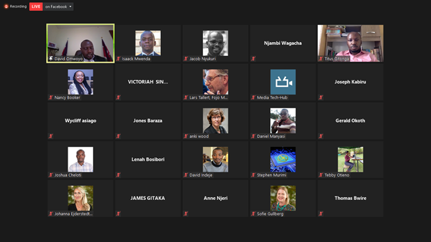 MediaCouncilK's tweet image. &quot;The @MediaCouncilK works to ensures that journalists are equipped to access information and do investigative stories to advance issues of accountability to the public and hold those in power to account&quot;~ @DavidOmwoyo

#JournalismAndTech
@TIKenya @a4tkenya @vicbwire
@StellaKaaria