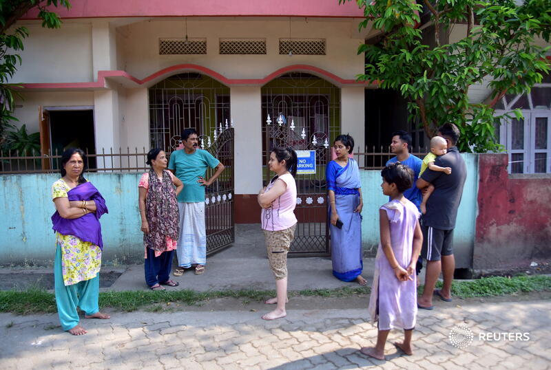 Reuters's tweet photo. An earthquake of magnitude 6.0 struck Assam, India, according to the United States Geological Survey, but there were no immediate reports of casualties https://t.co/xJ1HkCHxDe https://t.co/7DDWOOubvj