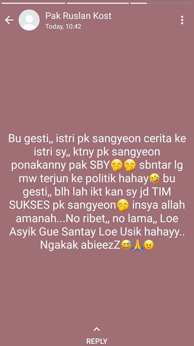 starryjuyoon's tweet photo. insya Allah amanah katanya bu gesti, tolong bapak sayaπ #reviewpakruslan https://t.co/gbQgigHj1A