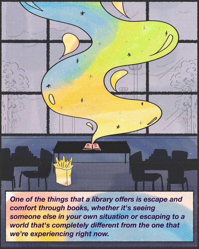 CassidyFish2's tweet image. People are awful and annoying and terrible....and oh, so amazing. #librarylife #lockdownmagic npr.org/2021/04/27/989…