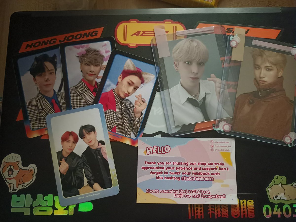 cutemongie's tweet photo. look who's here... wow the long wait is over my babies are here ๐ฅบ
thank you @fixondistrictph #FixOnFeedbacks
ps. mahal na kita dahil sa pa yunsanhwa ft. 2ho freebies mo ๐ https://t.co/W02RCCIXbZ