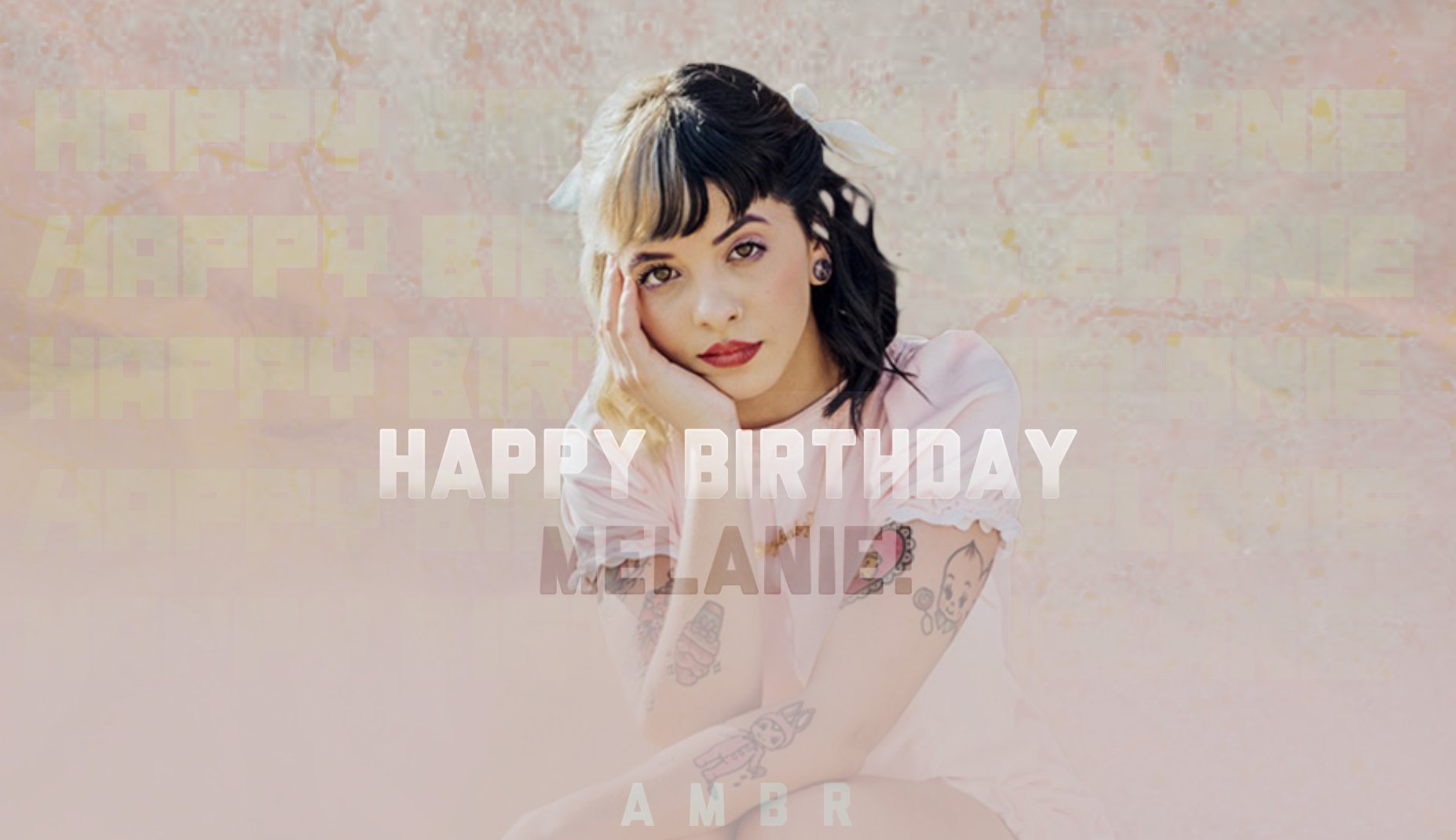 Hoje, a cantora Melanie Martinez completa 26 ANOS!  HAPPY BIRTHDAY MELANIE! 