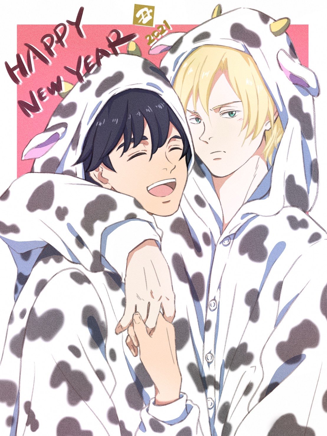 だし汁うよ子 Bananafish バージョンの年賀状 Bf 年賀状 イラスト アッシュ アッシュリンクス 奥村英二 バナナフィッシュ 手描きイラスト T Co Hfgrvuagh4 Twitter だし汁うよ子 Bananafish バージョンの年賀状 Bf 年賀状 イラスト アッシュ アッシュリンクス 奥村英二 バナナフィッシュ 手描きイラスト T Co Hfgrvuagh4 Twitter