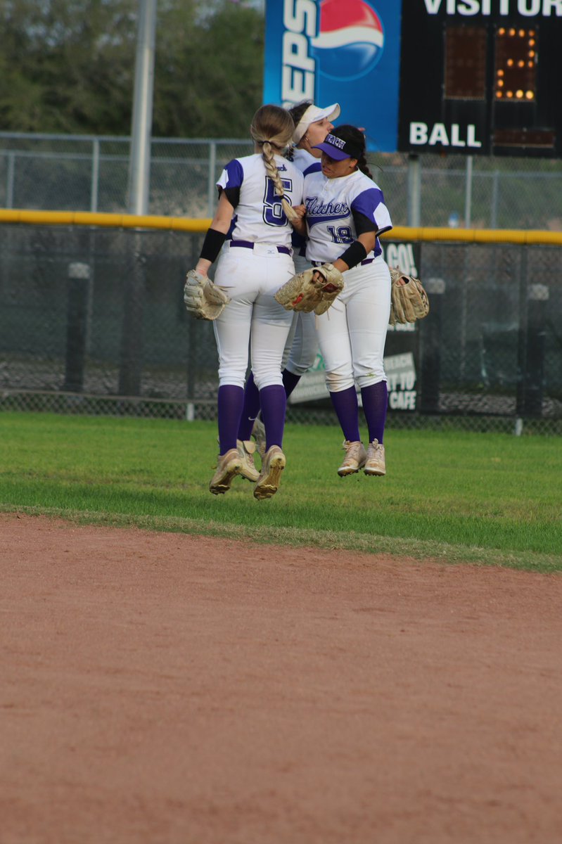 Fletcher Softball (@fletchersoftba1) on Twitter photo Total team effort as <a href="/FletcherSoftba1/">Fletcher Softball</a> wins over First Coast 6-3.
Some amazing outfield snags to seal the deal and late inning hits to secure their ticket to Regionals! #PurplePride Total team effort as <a href="/FletcherSoftba1/">Fletcher Softball</a> wins over First Coast 6-3.
Some amazing outfield snags to seal the deal and late inning hits to secure their ticket to Regionals! #PurplePride