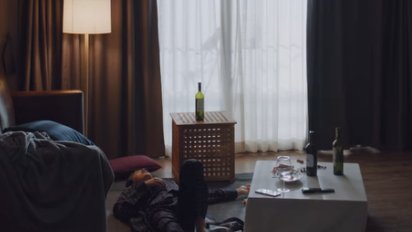 CONTRADICTORY EFFECTbecause having three bottles of wine didn& #39;t put him to sleep? here is the difference. the makgeolli means having your inner peace, the wine no longer has an effect on you (your demons) you need the Makgeolli (peace)  #Vincenzo