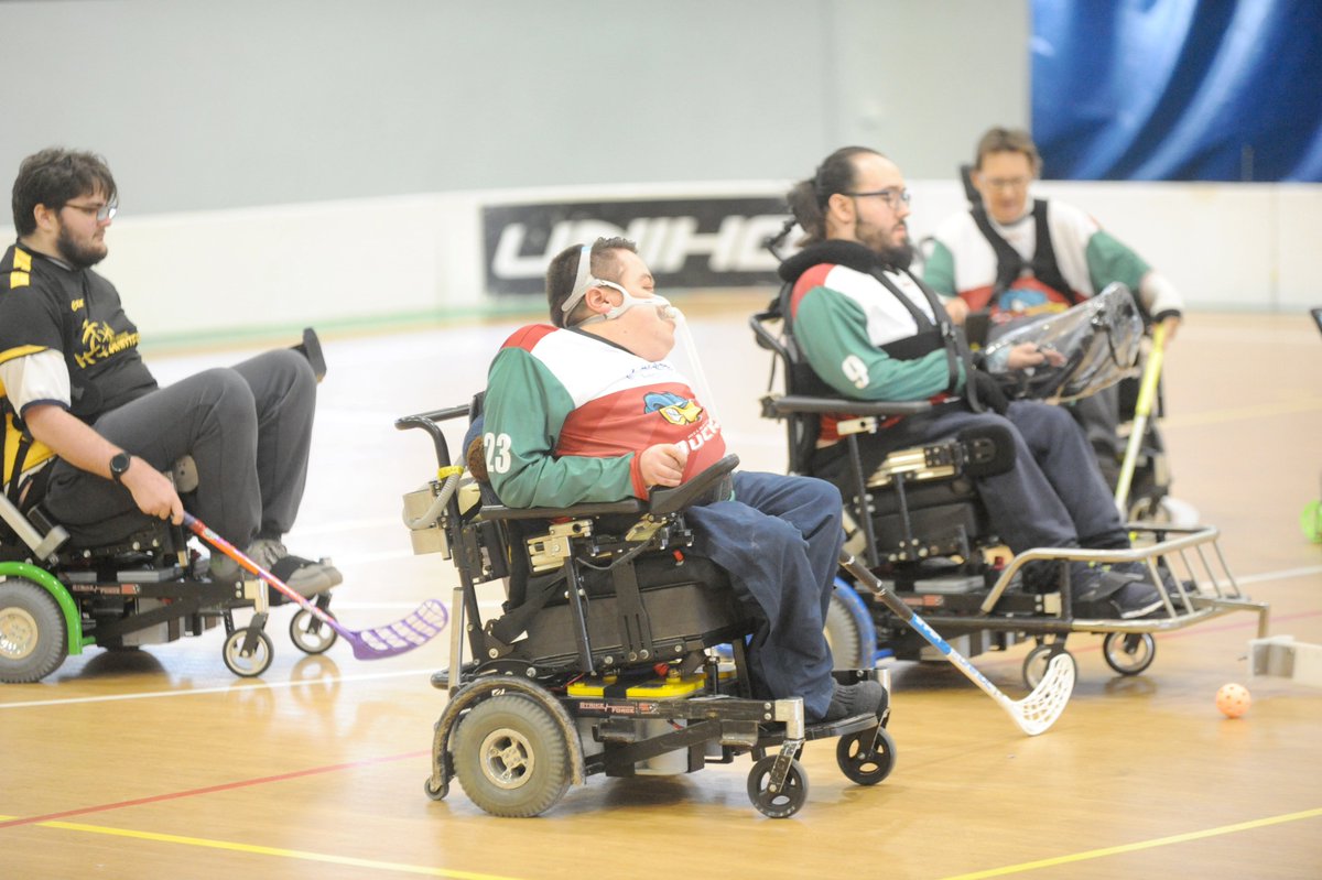 We returned to #PowerchairHockey on Saturday and it was amazing! 😍

📷 Star News Group